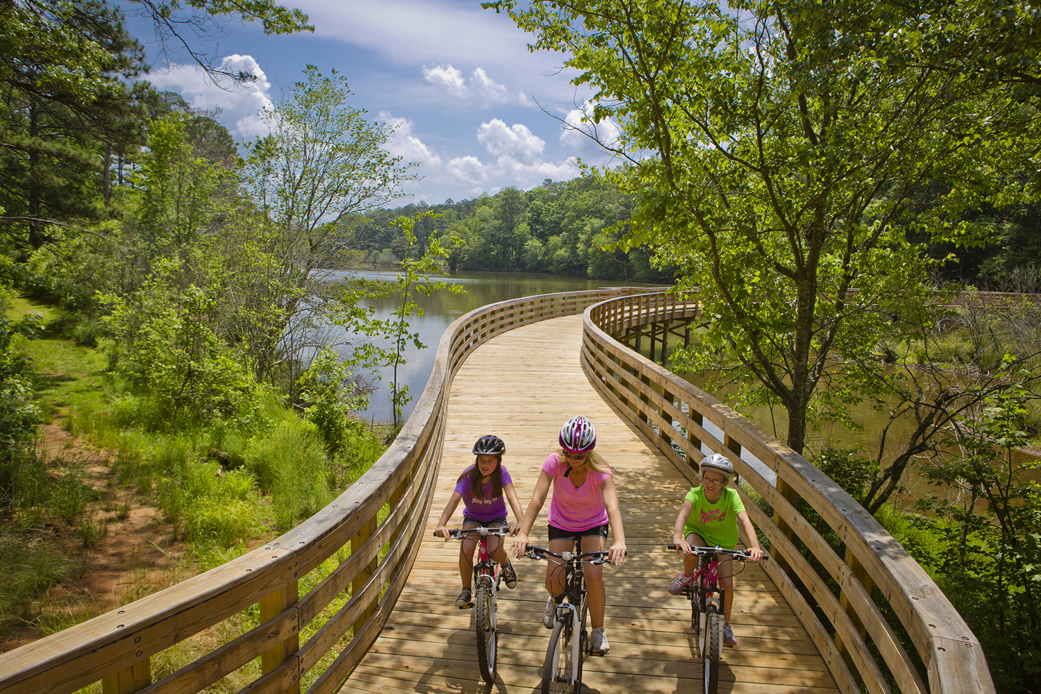 RockdaleCo Panola Mountain StPk bikers