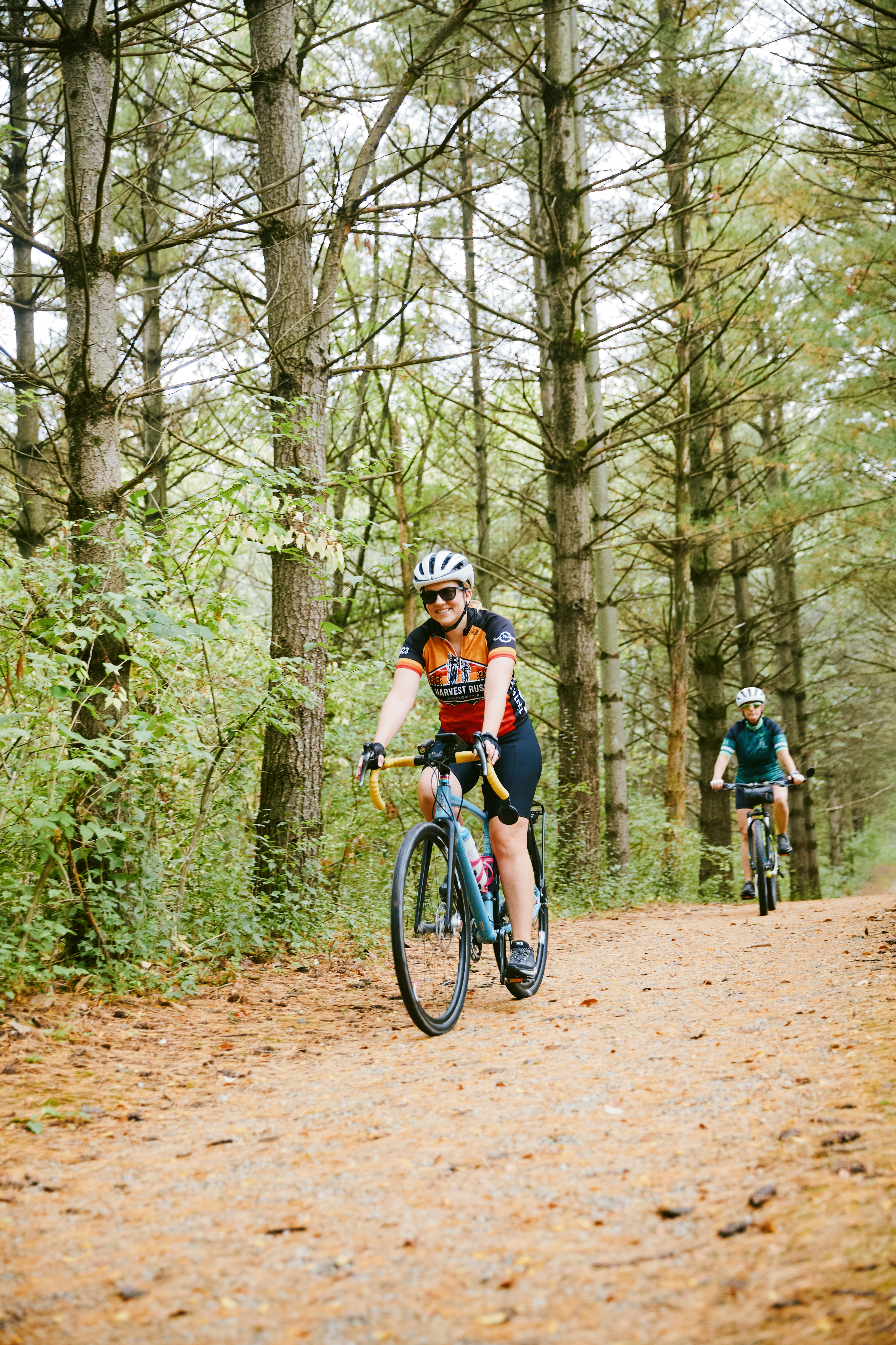 Fairfield Iowa Loop trail pines Terry Baker