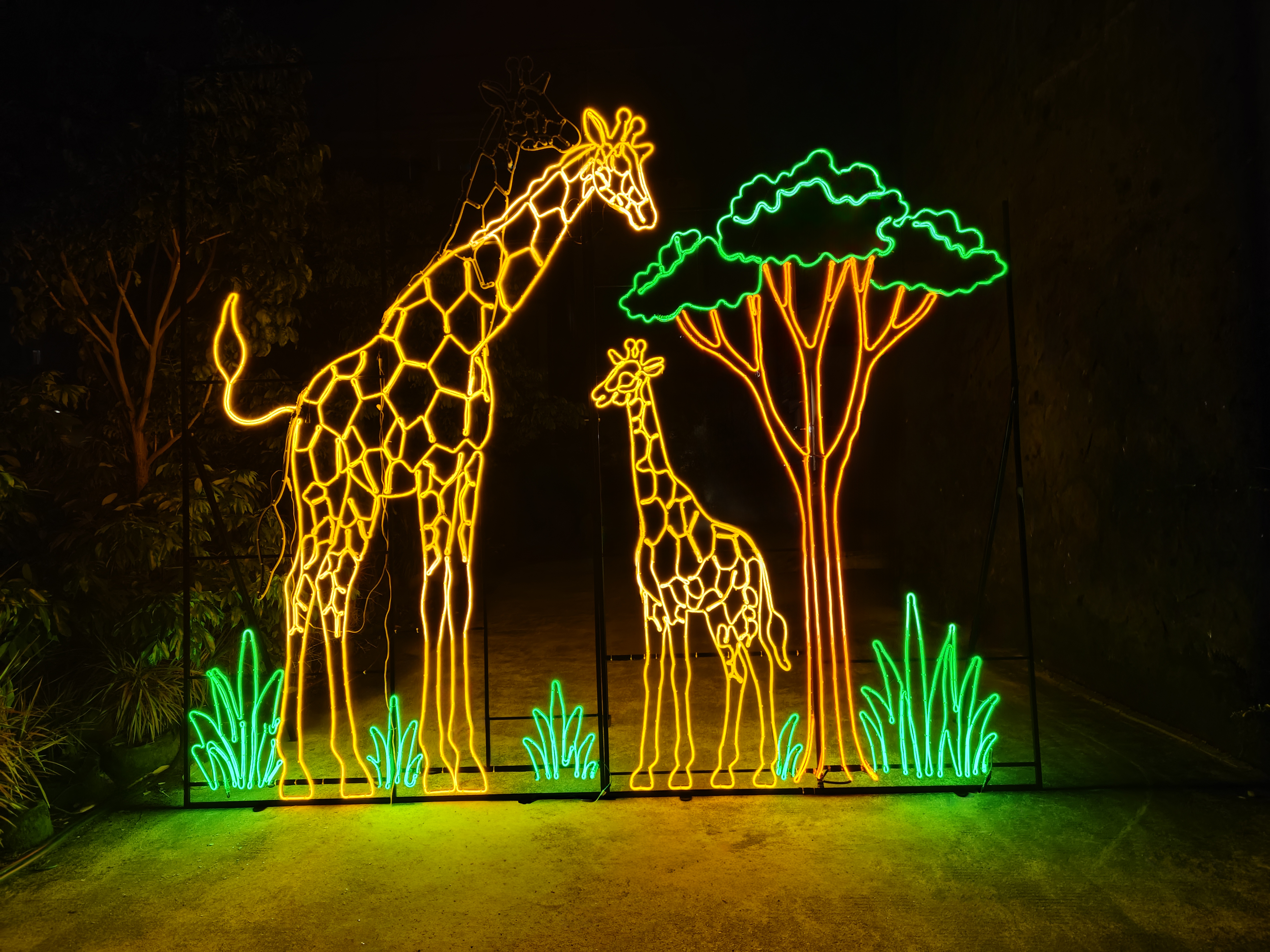 Wild Lights at Ellen Trout Zoo — Holiday Lights in Lufkin, Texas