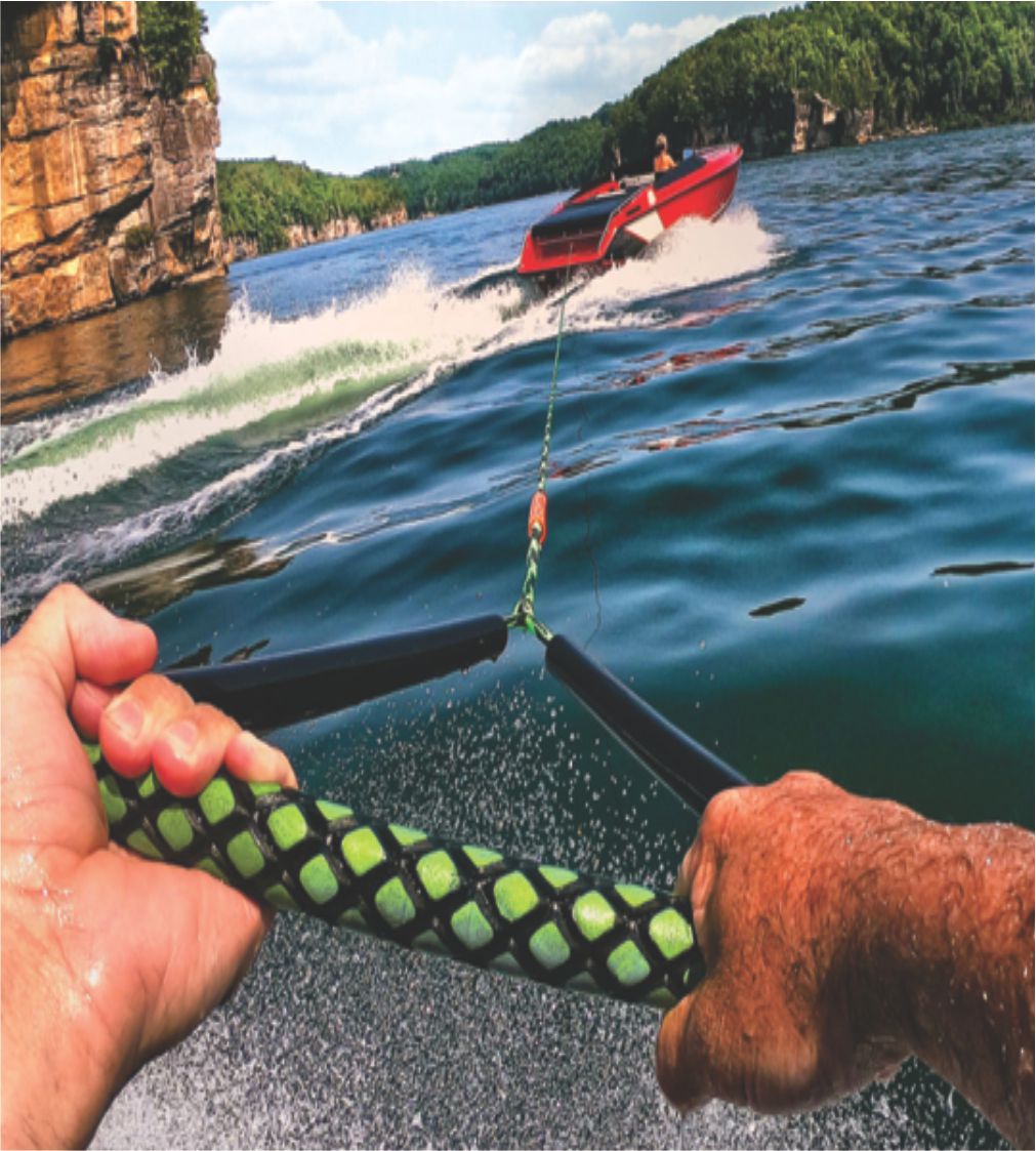 Summersville Lake, West Virginia — crystal-clear blue waters and sandstone cliffs