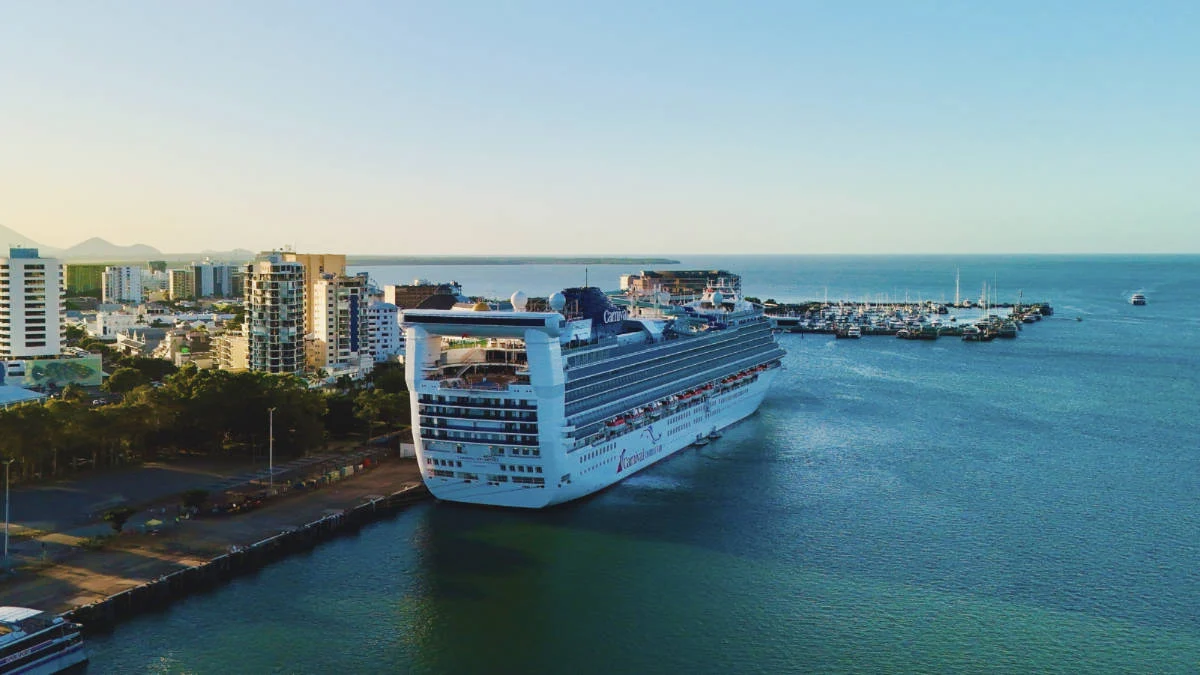 Carnival Ship Can't Reach Australian Port Due to Shallow Waters
