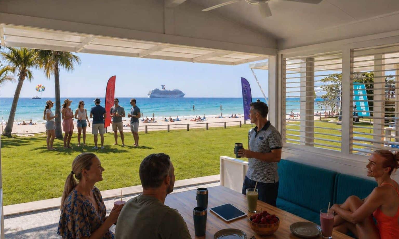 Lines respond to Lelepa with longer stays and destinations in the 2028 2028 cruise season
